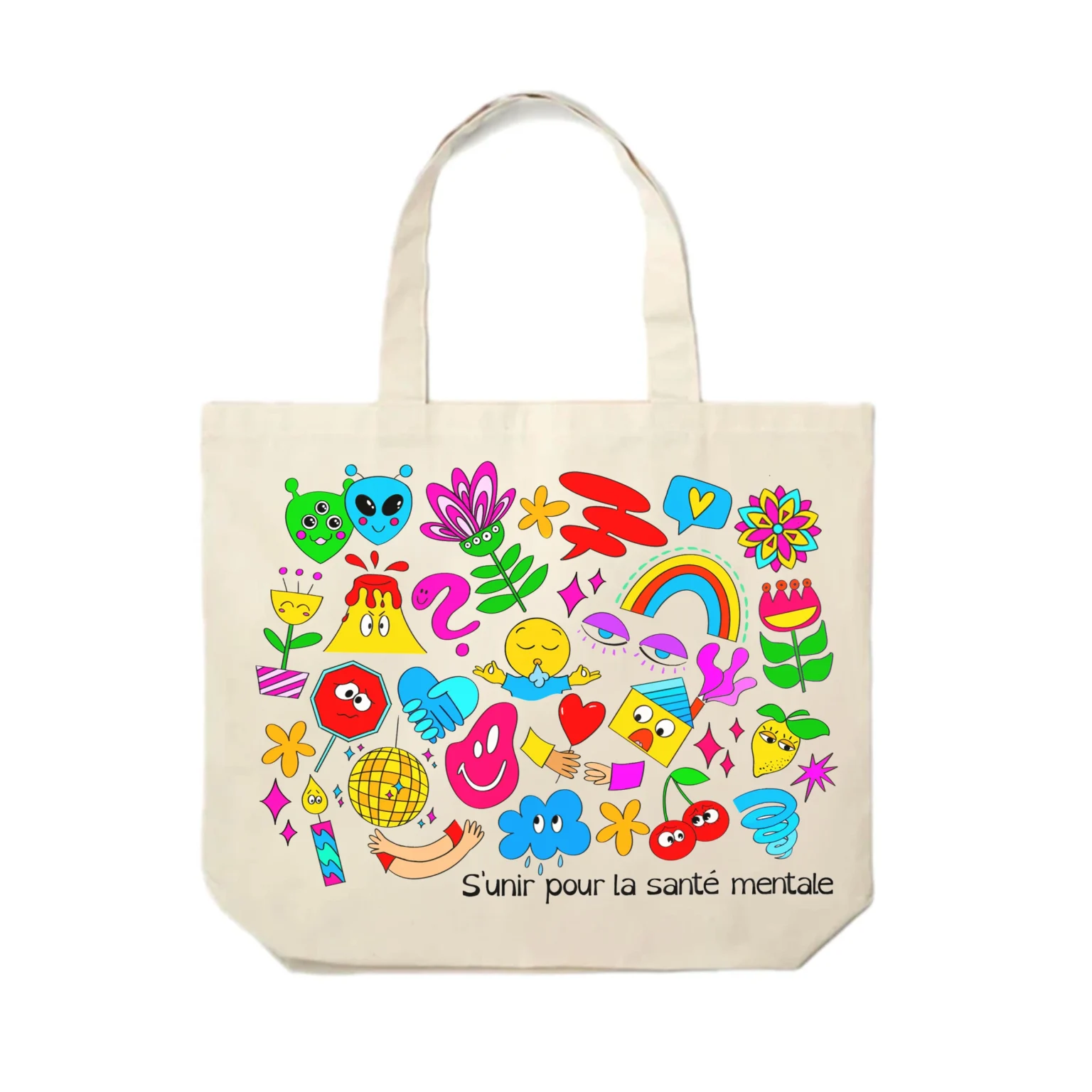Tote Bag - Un design éclaté pour une tête allégée