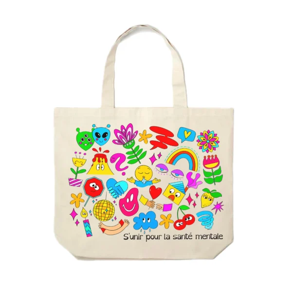 Tote Bag - Un design éclaté pour une tête allégée